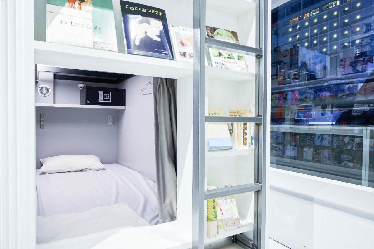 Хостел Book And Bed Tokyo Shinsaibashi Осака Экстерьер фото